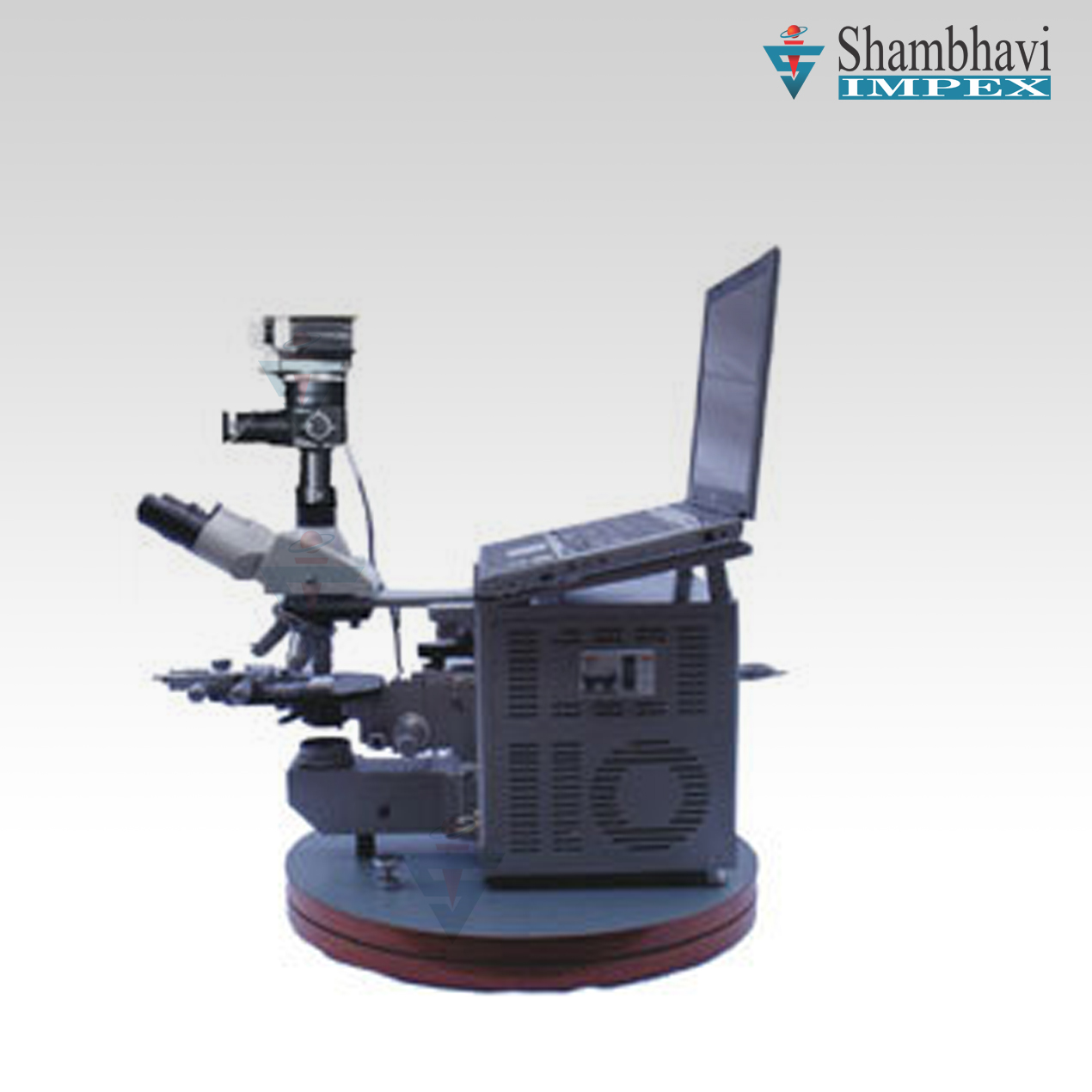 Photomicrogrphic Equipment Fitted With Side View Finder