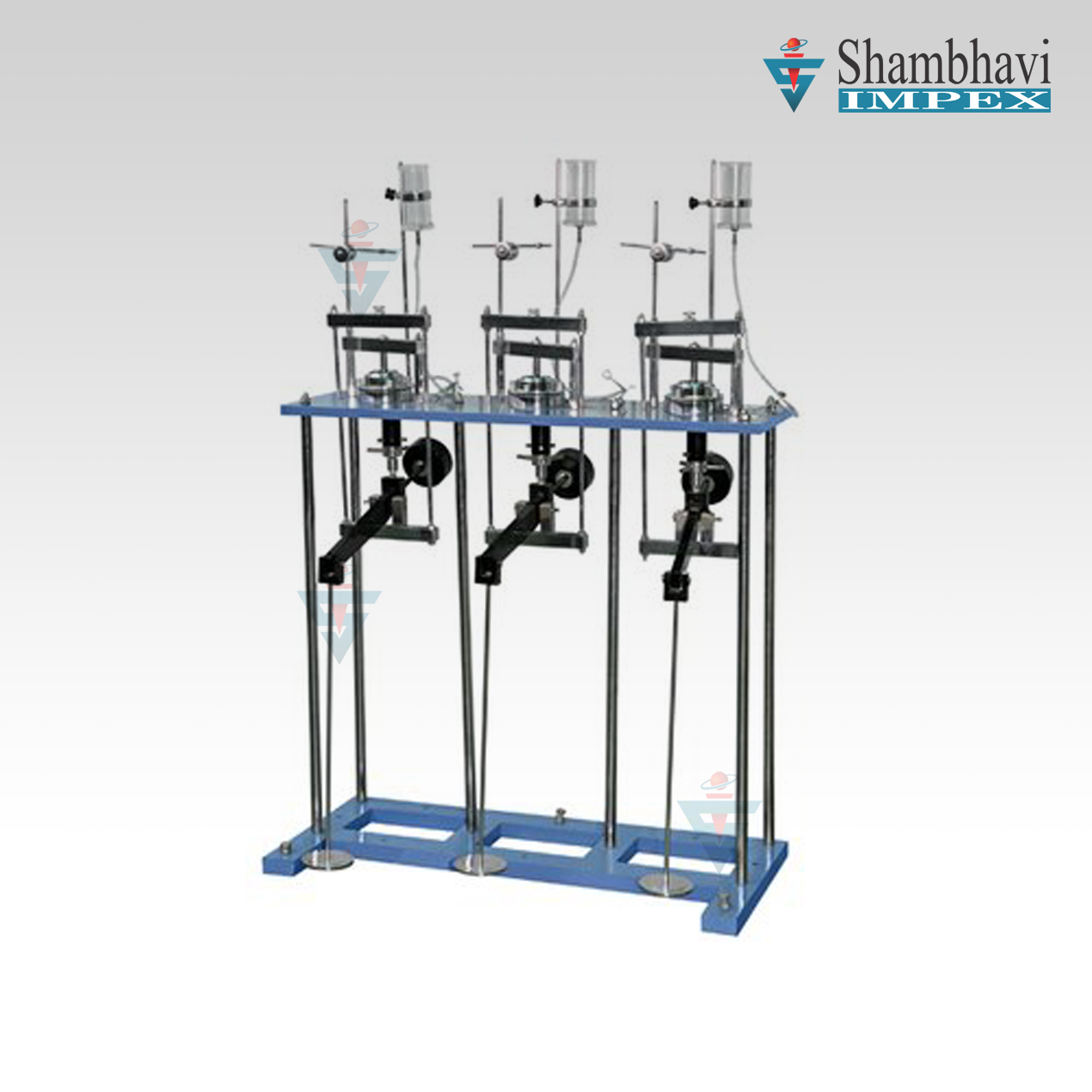 Consolidation Apparatus - Three Gang Model (Odeometer)