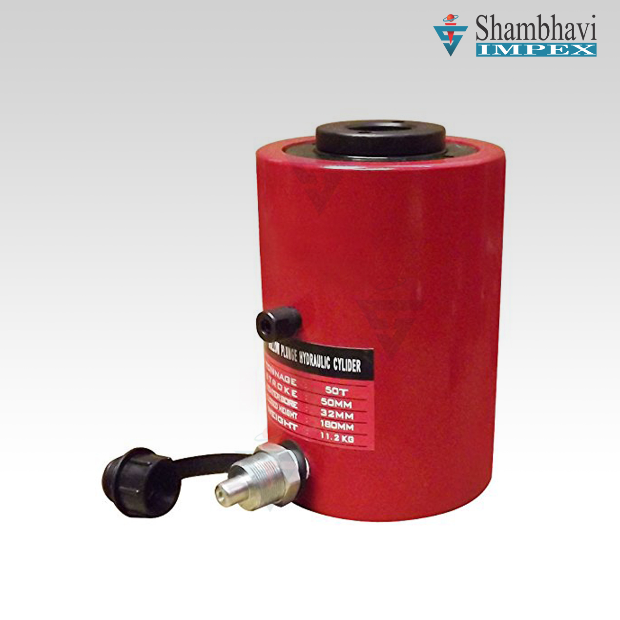 Hydraulic Jack Central Hole Type- Capacity 50 Tonnes