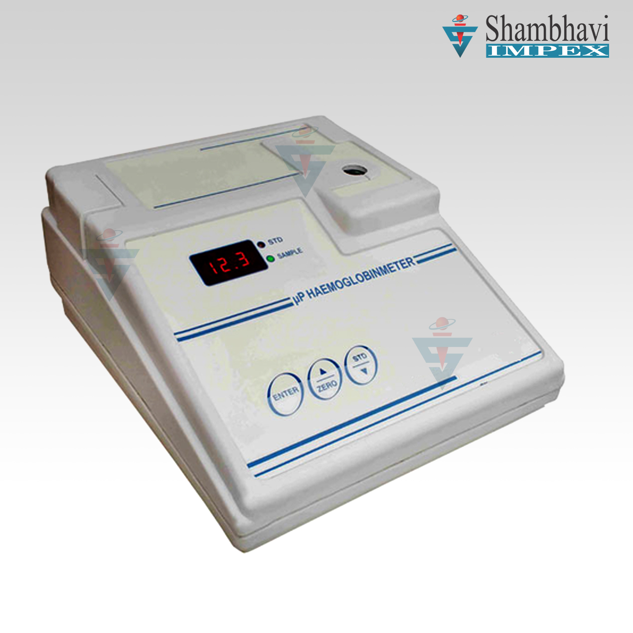 Microprocessor Haemoglobin meter