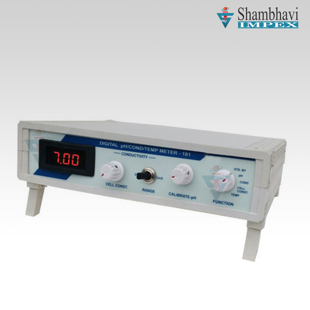 Digital pH, Conductivity & Temperature Meter