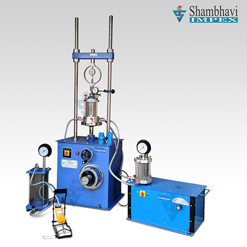 Triaxial Shear Test Apparatus (Motorized)